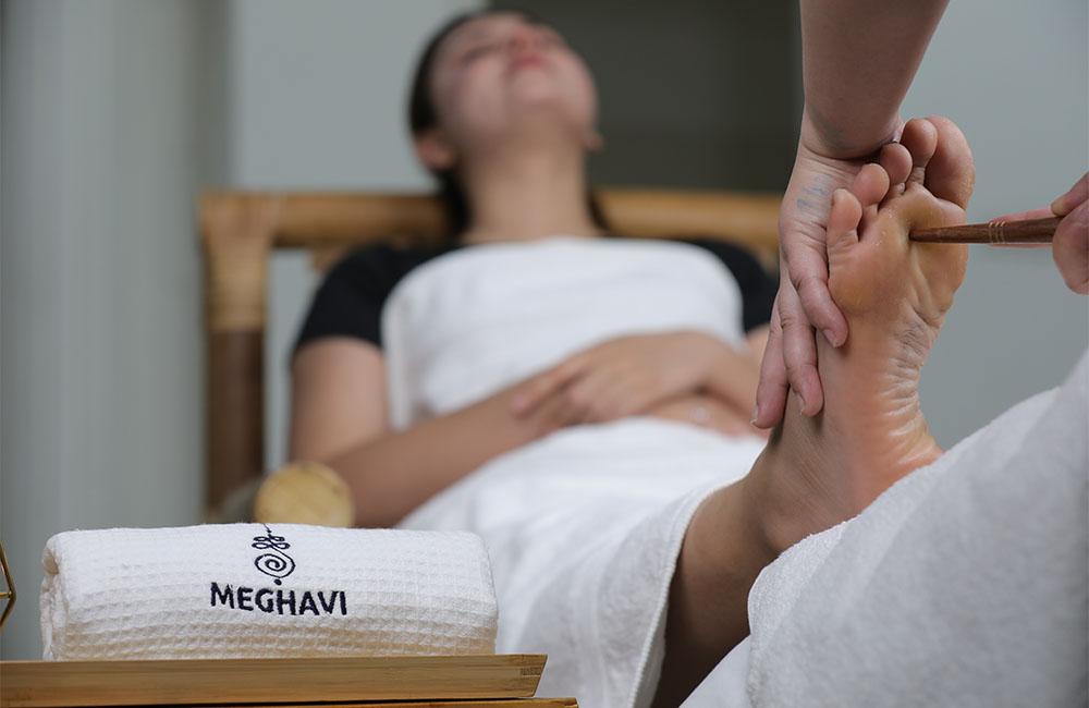Foot Reflexology Session